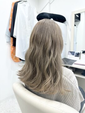 ヘアバイフォーク 余市店(Hair by VORK) ミルクティーベージュ