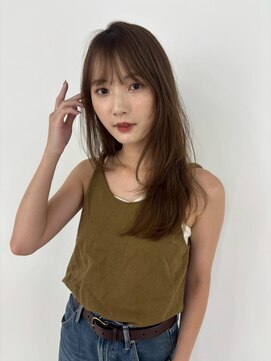 ユーフォリア 青山(Euphoria) 大人ベージュカラー&レイヤーカット