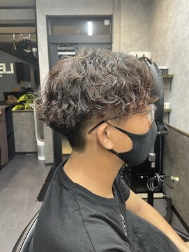 レベル 葛西店(LEVEL) 波巻きパーマ 波巻きスパイラル メンズカット 葛西 葛西メンズ