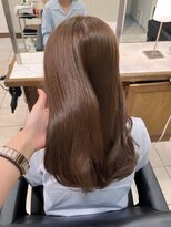 アフェクションカナヤマ(AffECTION kanayama) 韓国 レイヤーカット ブリーチ ダブルカラー 髪質改善