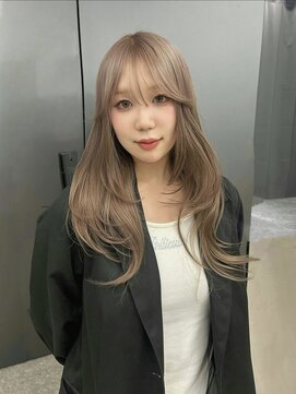 ペレ アネックス 大阪梅田茶屋町店(PELE ANNEX) くびれヘア/アプリコットオレンジ/夏のヘアアレンジ/梅田