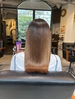 ネクストハラジュク(NEXT HARAJUKU)&nbsp;自然にまとまるブリーチ縮毛矯正