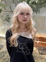 ローエ バイ デコ(Rohe by DECO)&nbsp;【kira】ホワイトブロンド/抜きっぱなし/ワイドバング