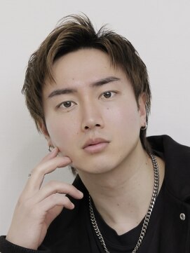 ロンドオム 池袋(Lond Homme) men's/メンズ/ダウンパーマ/黒染め/韓国/ブルーブラック/池袋