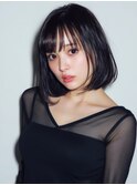 ショートボブ/ストレートボブ/前下がりボブ髪質改善20代30代40代