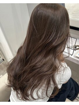 ケーツー あべのキューズモ－ル店(K-two) オリーブカラー*オリーブベージュ*巻き髪ロングヘア*髪質改善