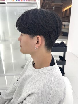 コア プラス 立川(COA PLUS) MEN'S HAIR/フェザーパーマ/刈り上げセンターパート