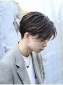 毛流れシースルーセンターパート