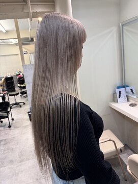 テン バイ アンブルリュクス 池袋(teN +by ambleluxe) ミルクティーベージュ/ブリーチ/ケアブリーチ