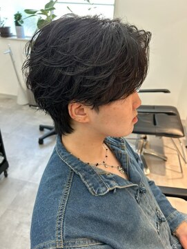 シーフ 千葉(Cyf) ダウンパーマ/センターパート/ニュアンスパーマ/韓国/橋本修杜