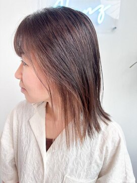 グランツ(GLANZ) GLANZ_黒髪/小顔/オリーブグレー/ココアベージュ