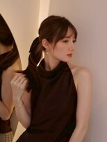 ノク 渋谷(nok)&nbsp;イメチェンピンクベージュ前髪