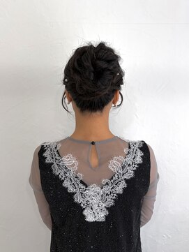 ヘアセットサロン クリアリティ(clarity) おだんごアレンジ