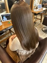 フェイス 港南台店(FACE。)&nbsp;オリーブベージュ/透明感カラー/ツヤ髪