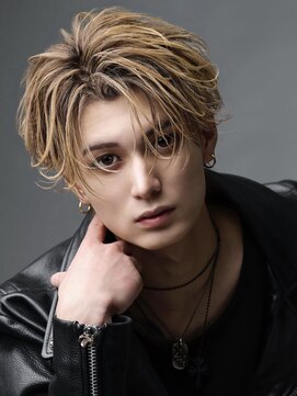 アストラ(ASTRA) MEN’S HAIR/波巻きツイストスパイラル/リバースセンターパート