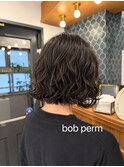 レイヤーショートボブ/韓国風/20代30代40代50代/顔周りカット