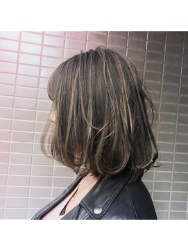 ヒップスデコ(Hip's deco) 【大宮Hip's deco】ダークオーシャン×ブリーチハイライト