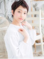 モッズヘア 上尾西口店(mod's hair) *mod's上尾*オシャレ感ある小顔黒髪ベリーショートショート e!