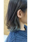 【HAZUKI STYLE】耳かけ外ハネ×インナーカラー☆