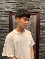 プレミアムバーバー 目黒店(PREMIUM BARBER produce by HIRO GINZA) ツーブロックマッシュ
