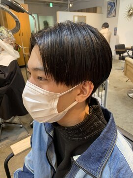 エルオム(EL.HOMME) 【MITSU】前下がりマッシュ×刈り上げショート