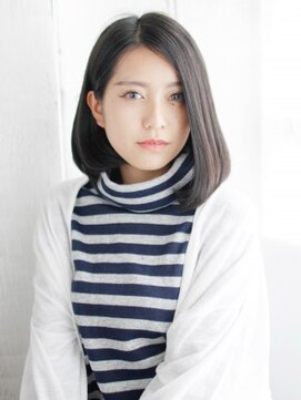 ヘアメイク ナル(hair make nalu) クールなストレートボブスタイル