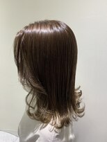 アース オーセンティック 関内店(EARTH Authentic) 20代30代大人かわいいモカベージュナチュラルロブヘアー【関内】