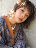 ラフィス ヘアー ピーチ 岡山店(La fith hair peach)&nbsp;【La fith】オン眉ボブ×くびれヘア