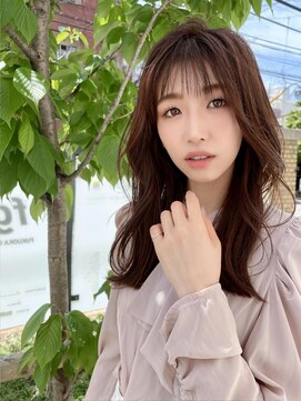 フラッグ ヘアー 天神西通り店(Flag HAIR) レイヤー☆イルミナカラーインナーカラーハイライト