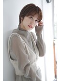 骨格にあわせて似合わせカット　フレンチショート