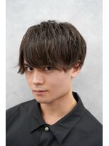 クロムトウキョウ ザ バーバー ネオン 新宿店(CHROM TOKYO the Barber ne/on)&nbsp;ショートマッシュ/アッシュカラー