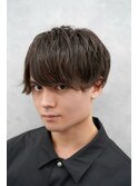 ショートマッシュ/アッシュカラー