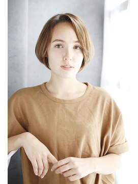 エトレプラスエヌ(ETTORE+n) 20代30代40代 飾らないリアクション・透明感ボブ【西大寺】＃665