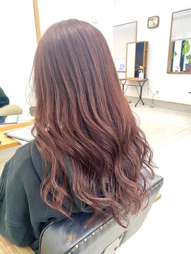 ヴィアルス 美園店(VIARS) ピンクブラウンカラー/ブリーチ無しカラー