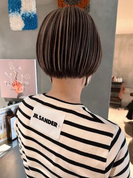 ハウ 心斎橋(how) ミニボブ/ショート/ショートヘア/前下がりボブ/ぱつっとボブ