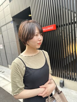 ハルキミナト ジャパン トウキョウ(HARUKI MINATO japan TOKYO) 大人丸みショート/前髪あり