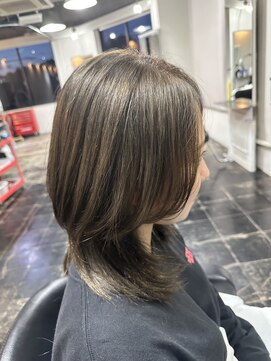 ストレートパーマ専門店 ビタミナポストマン オリーブグレージュ