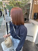 ノス 表参道(NOOS)&nbsp;髪質改善グレーベージュアッシュカラーレイヤーロングNOOS根本