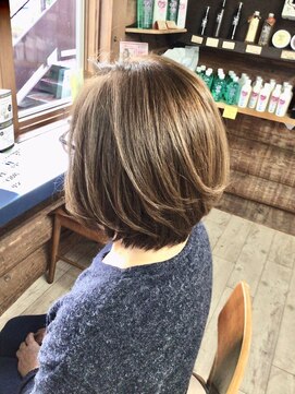 リンクスハート 桜井店(Link’s Heart) くびれショートボブ＃アディクシーカラー