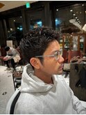 【LUDLOW BLUNT】スパイキーヘア 癖毛風パーマ
