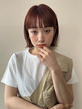 アンバー 池袋(amber) 切りっぱなしボブ/ダブルカラー/インナーカラー[池袋駅]