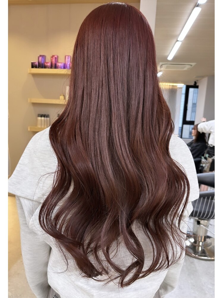 博多/韓国ヘア/ワインレッド/チョコレートカラー/ブラウン：L203574404  