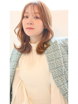 アズグロウヘアー(AS GROW HAIR) 韓国風ミディアム【小顔/ワンレン/ボブルフ】