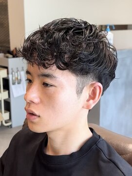 ノイセル(Noisyle) シャドウパーマパーマショートスタイル