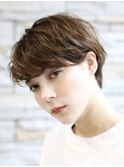手入れ簡単・耳かけショートボブ！