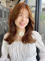 ザ シー 海老名(The C) 小顔◎韓国風レイヤー♪透明感ベージュTheC海老名