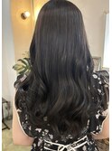 ロング×アッシュブラウン