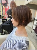 大人可愛い20代30代40代50代丸み田嶋ショート020