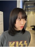 顔周りレイヤー！ミディアムスタイル