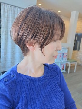ミエル(miel) 【hair design miel】大人ショートカット